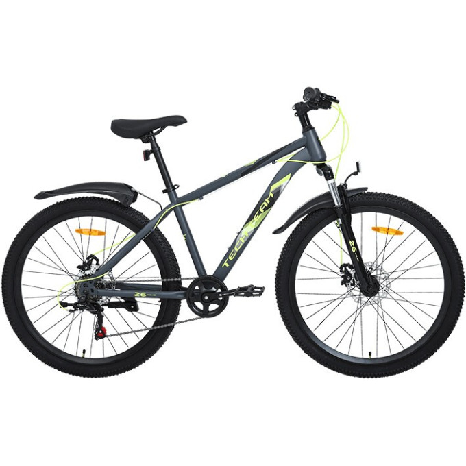Велосипед TECH TEAM TENET 26*14 жёлтый 2023 NN010405